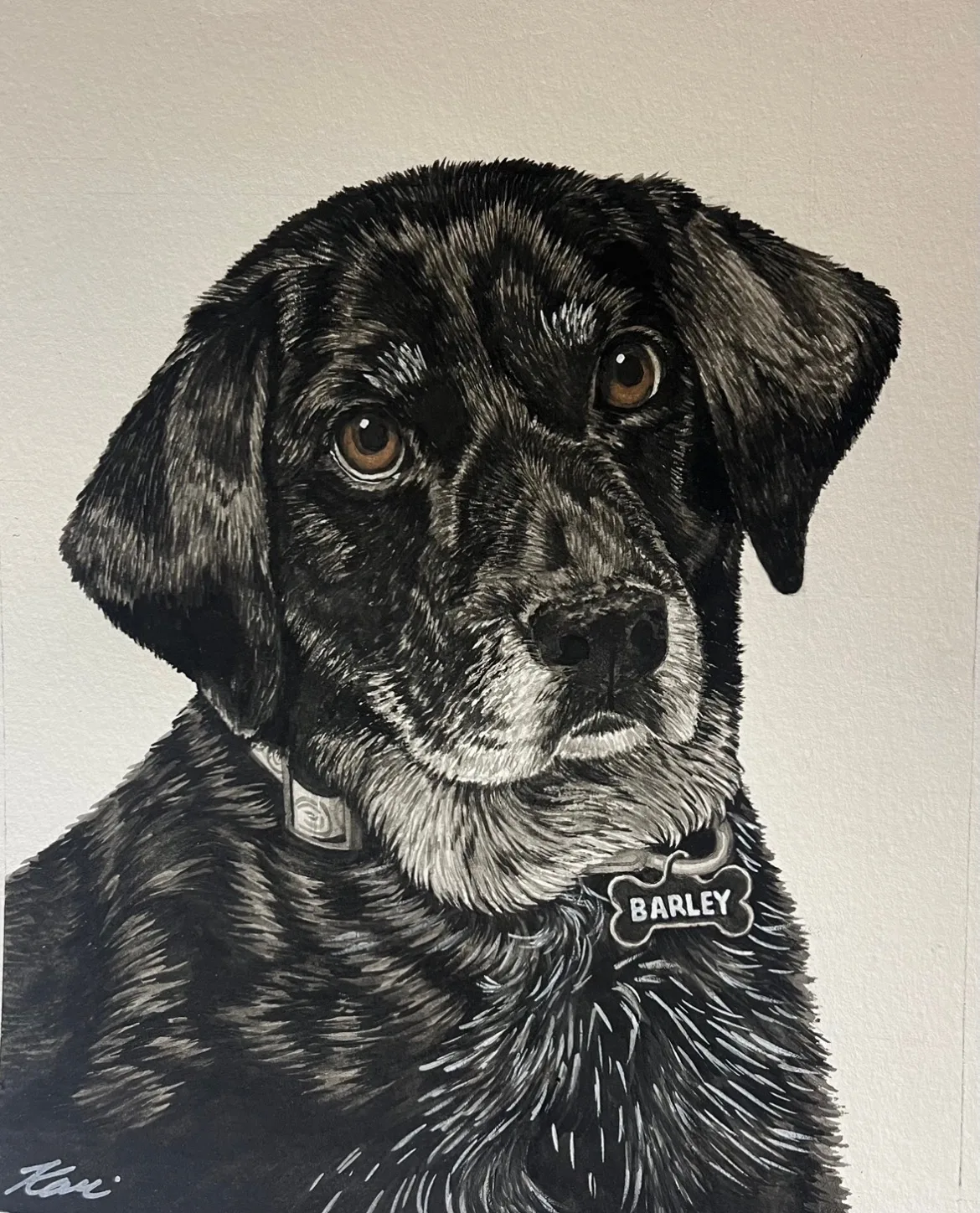 Animal portrait by Kari Koleva