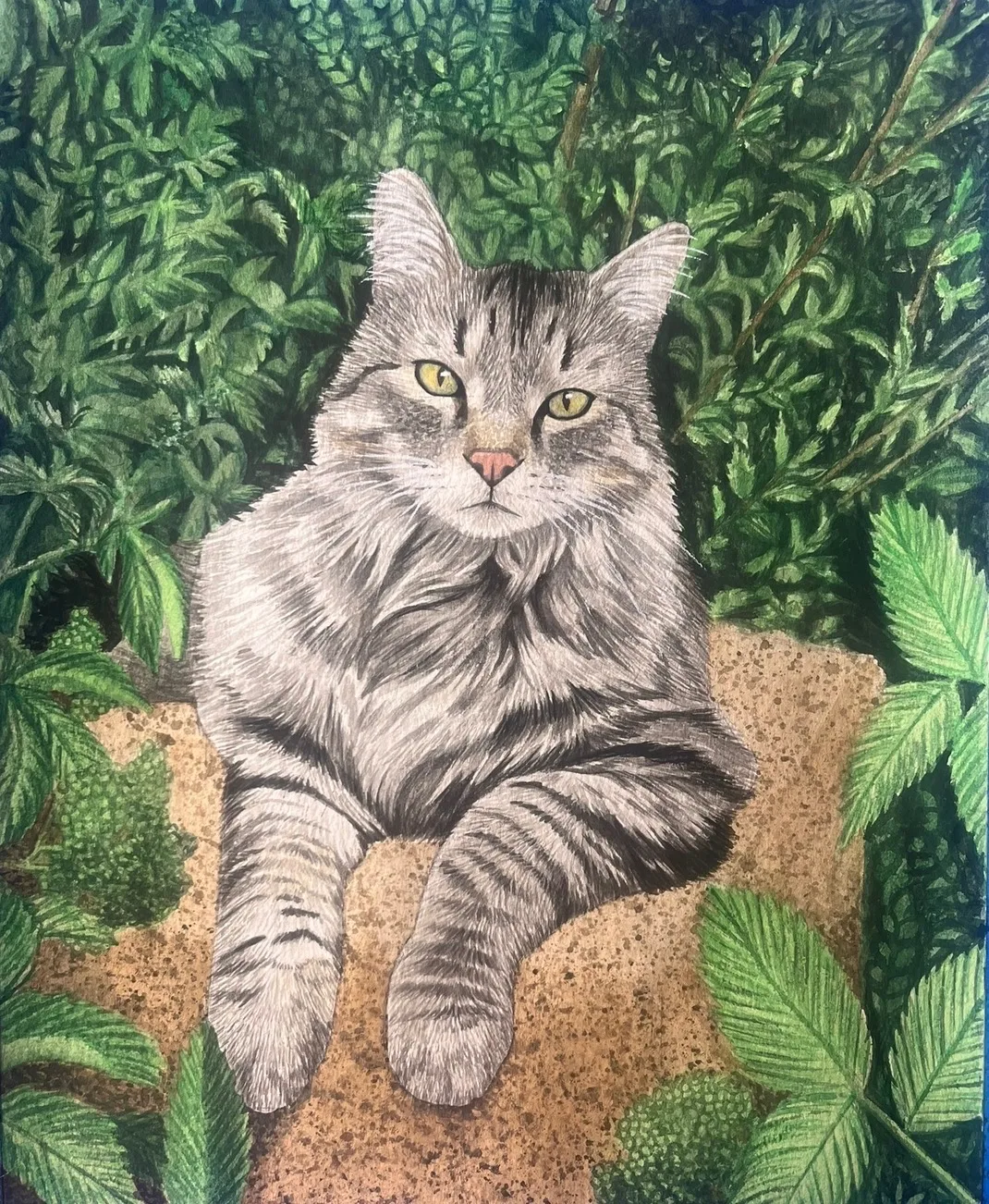 Animal portrait by Kari Koleva