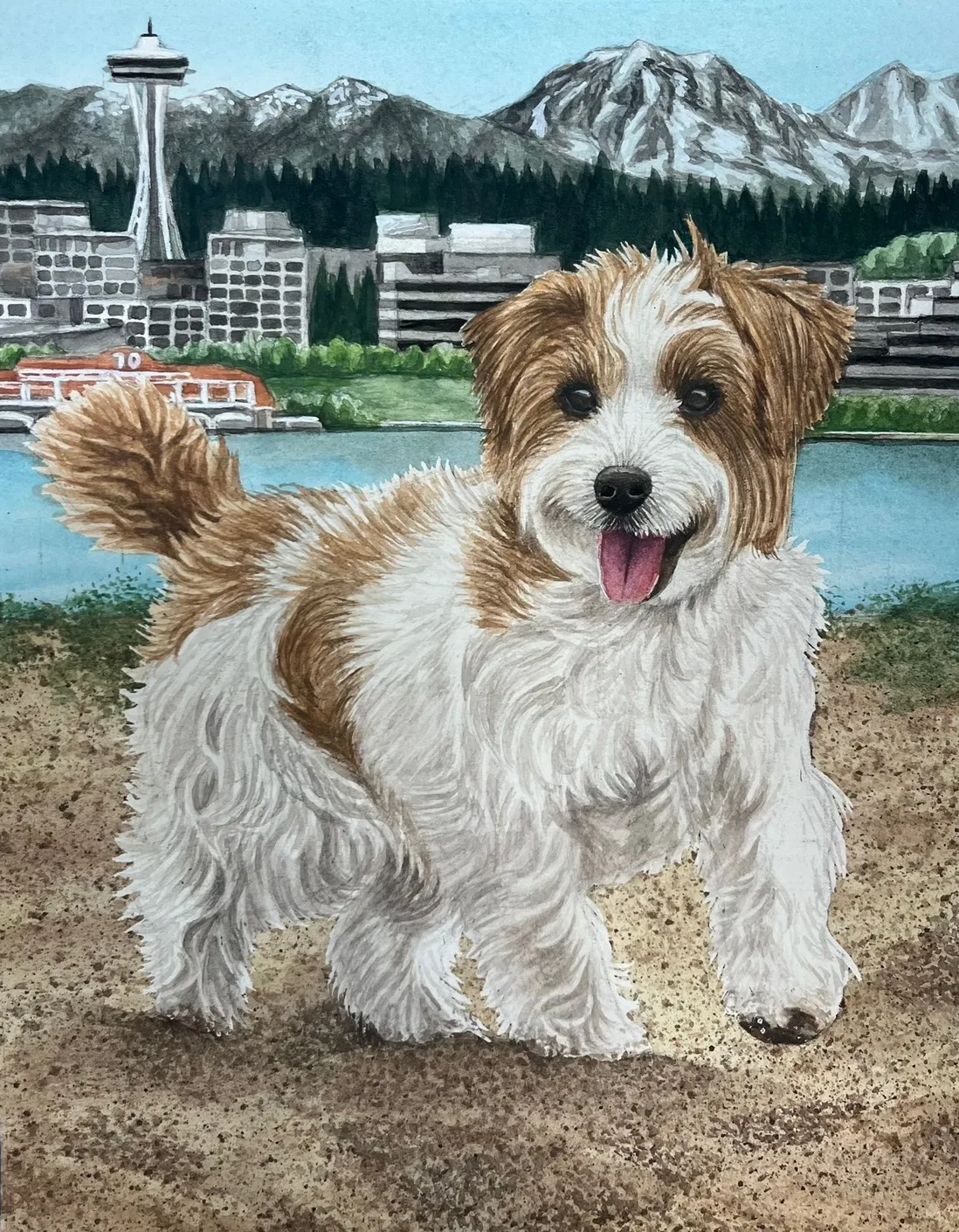 Animal portrait by Kari Koleva