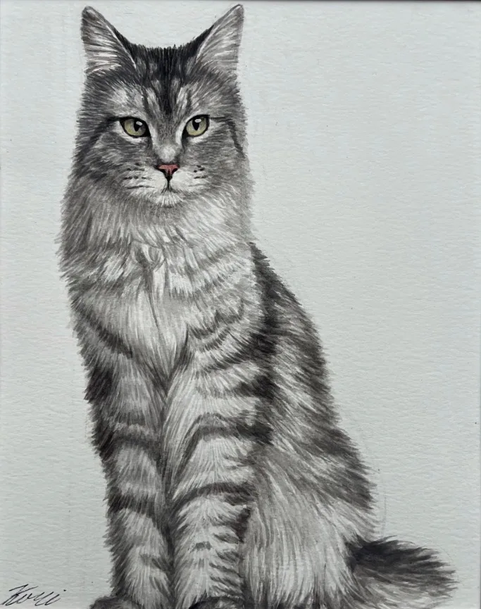 Animal portrait by Kari Koleva