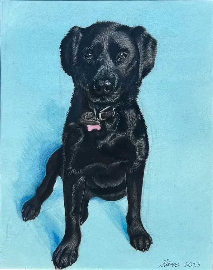 Animal portrait by Kari Koleva